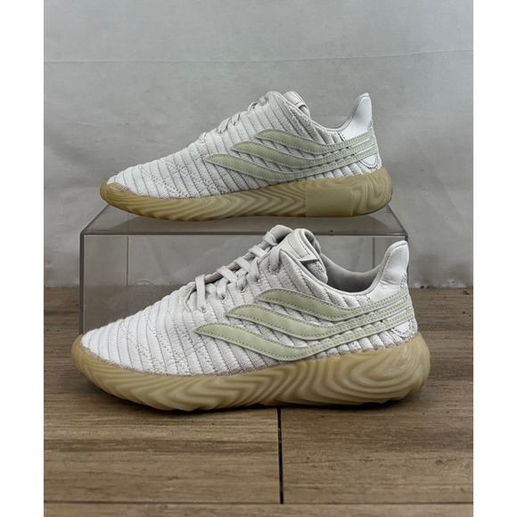 Adidas Sobakov Boost‎ Sneakers White Gum Sole Men's Size 7 EVH 791004 B41966 - Picture 2 of 10